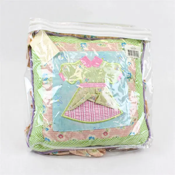 OshKosh Baby Multicolor Paper Dolls Decorative Throw Pillow 10" x 10"