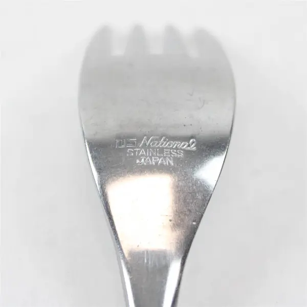 Lot of 4 National Stainless Astrid Pattern SS Dinner Forks 7.5" Rare HTF Pattern