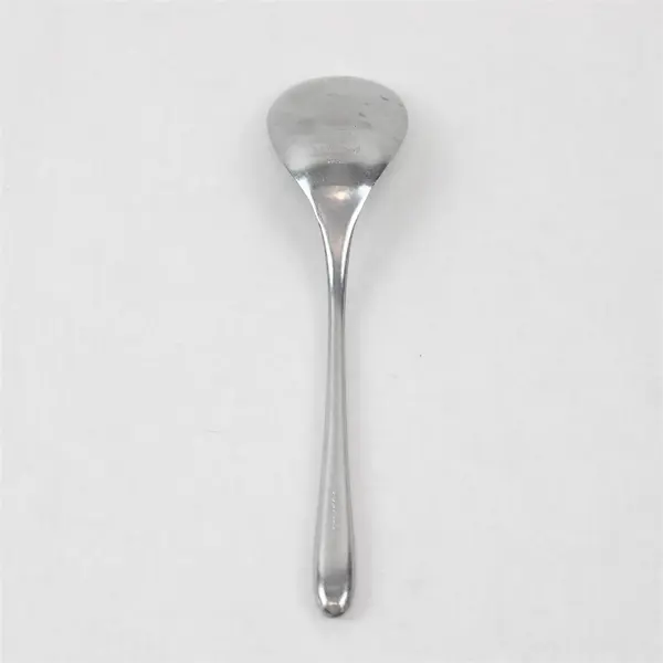 National Stainless Astrid Pattern Stainless Steel Sugar Spoon 6" Rare HTF