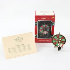 1993 Enesco Merry Wishes Casino Wheel Christmas Ornament NIB