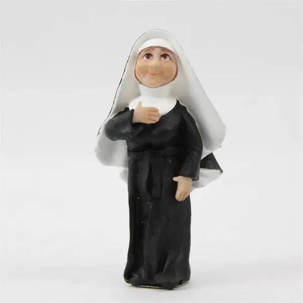 Deb Wood Heavenly Habits Sisterhood Sister Mary Serenity Resin Figurine