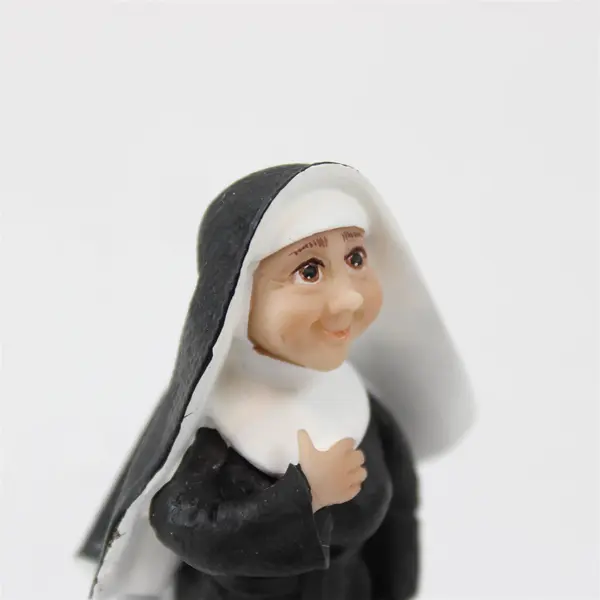 Deb Wood Heavenly Habits Sisterhood Sister Mary Serenity Resin Figurine
