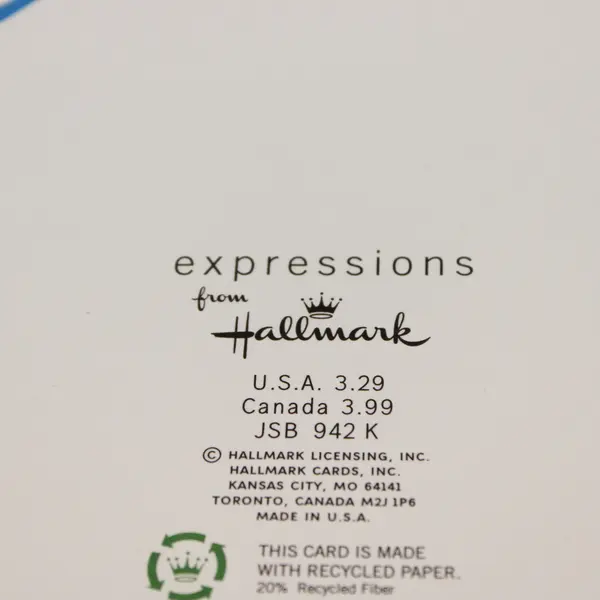 Hallmark Expressions Humorous Funny Birthday Card UNUSED