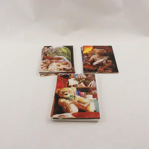 Set of 20 Vintage Victoria Avenue Teddy Bear Greeting Cards