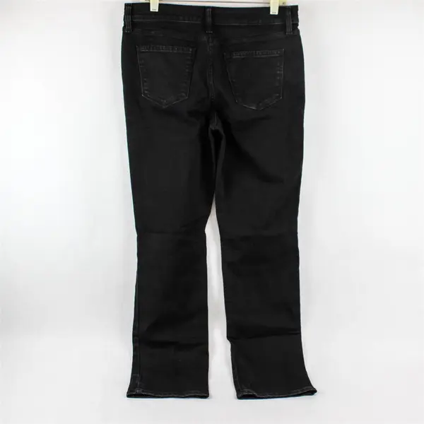 St. John's Bay Black Straight Leg Jeans Women's Size 10