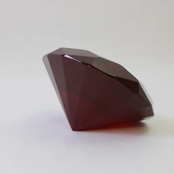 3" Red Crystal Diamond Paperweight Home Office Wedding Decor 
