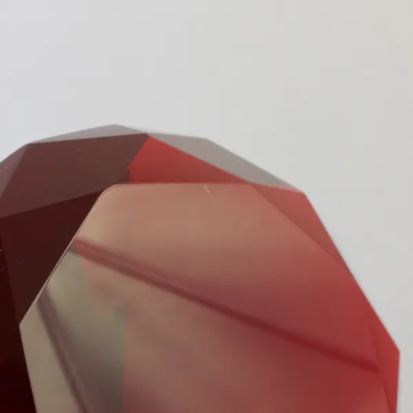 3" Red Crystal Diamond Paperweight Home Office Wedding Decor 