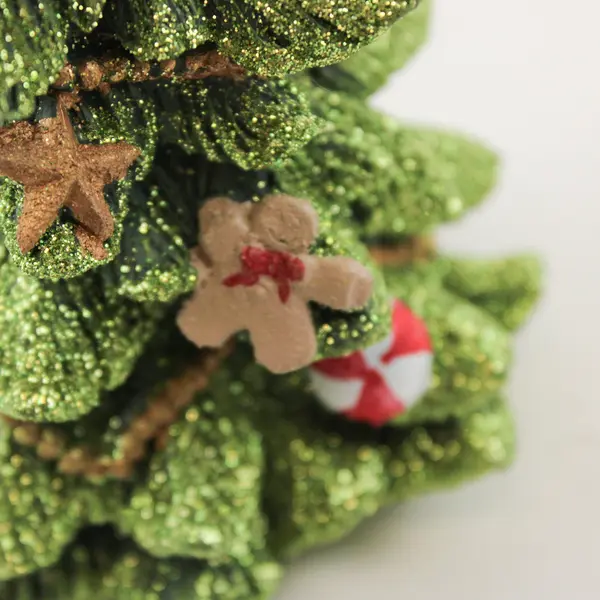 Raz Imports Green Sparkle Christmas Trees Set of 2 11.5" & 9.5" Tabletop