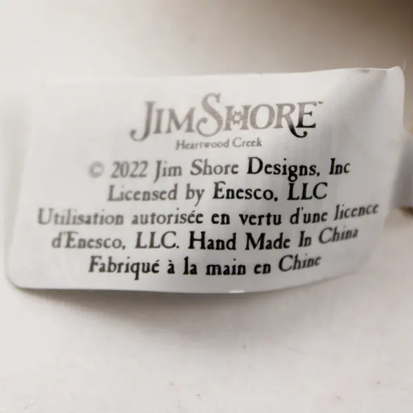 Enesco Jim Shore White Woodland Snowman 6012691 NIB Collectible Figurine