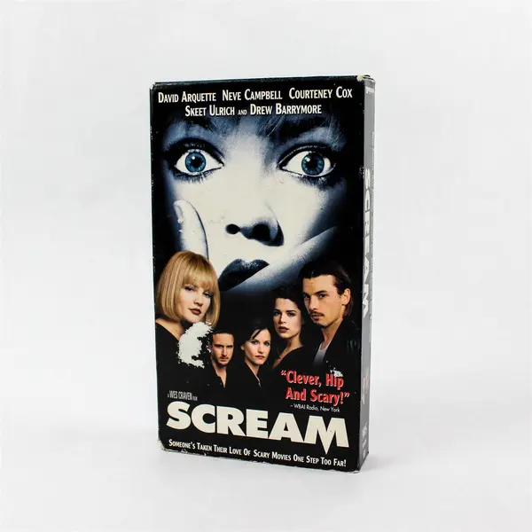 Scream (1996) VHS Wes Craven Drew Barrymore Ghostface Horror Slasher