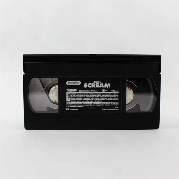 Scream (1996) VHS Wes Craven Drew Barrymore Ghostface Horror Slasher