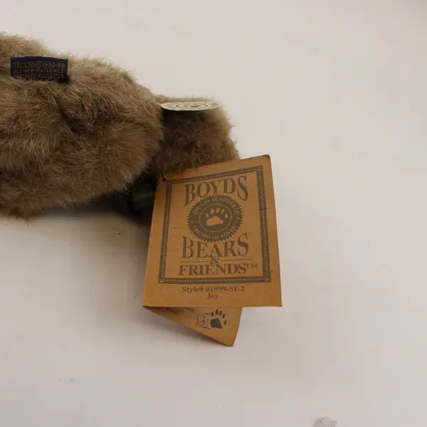 Boyds Bears Joy Jointed Plush Brown Bear 6"