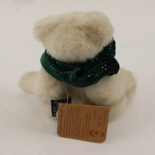 Boyds Bears Gadget Jointed Off-White Clown Bear Plush 6"