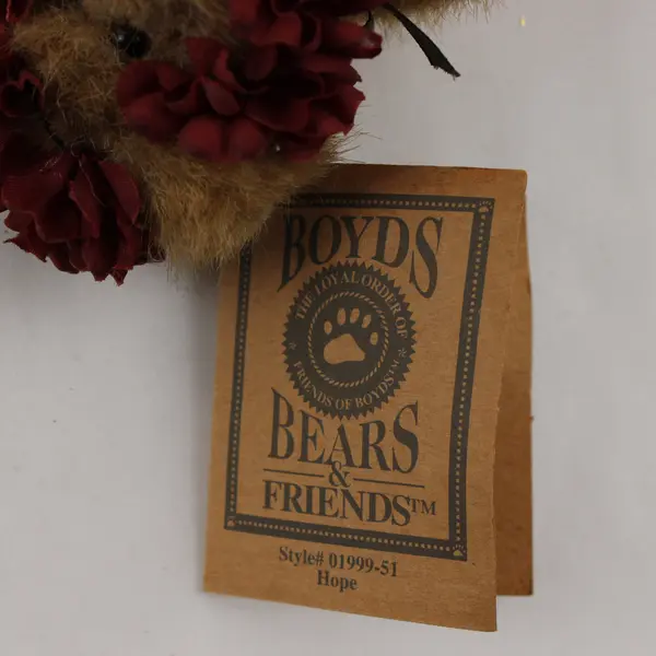 Boyds Bears Hope Jointed Brown Bear Plush 6"