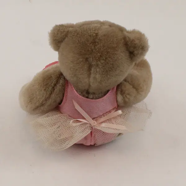 Applause Katrina Ballerina Brown Bear Plush Toy 5"