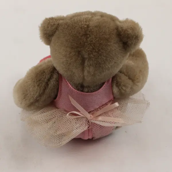 Applause Katrina Ballerina Brown Bear Plush Toy 5"