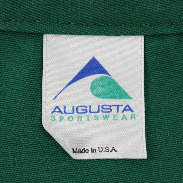 Department 56 Heritage Village Apron Green Gold Embroidered Made in USA