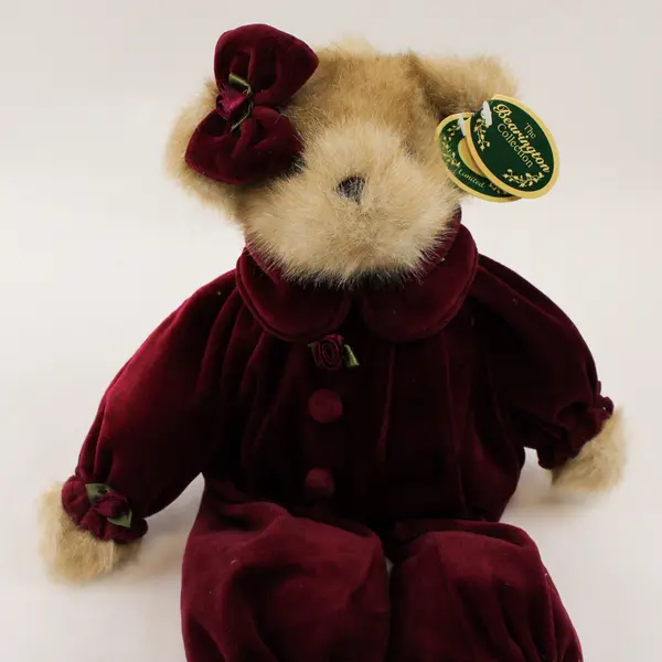 Bearington Collection Tiffany Teabeary Beige Plush Bear Toy 17"