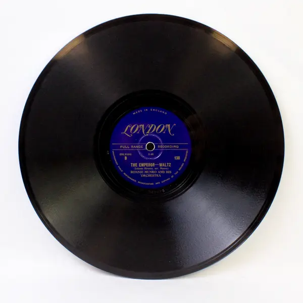 Ronnie Munro Voices of Spring-Waltz/The Emperor- Waltz 10" Shellac Record