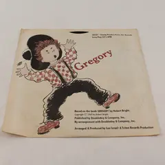 Young Readers Press Inc, Records- Gregory 7" Vinyl Record