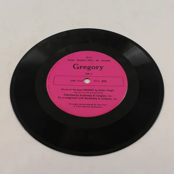 Young Readers Press Inc, Records- Gregory 7" Vinyl Record