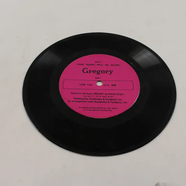 Young Readers Press Inc, Records- Gregory 7" Vinyl Record