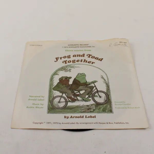  Frog & Toad Together 7" Vinyl Record