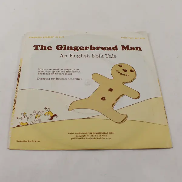 Scholastic Records – The Three Billy-Goats Gruff / Gingerbread Man 7" Vinyl