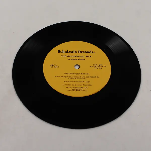 Scholastic Records – The Three Billy-Goats Gruff / Gingerbread Man 7" Vinyl