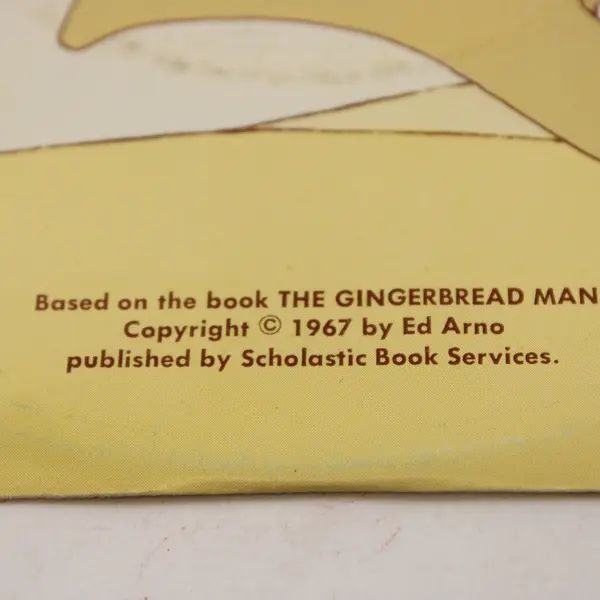 Scholastic Records – The Three Billy-Goats Gruff / Gingerbread Man 7" Vinyl
