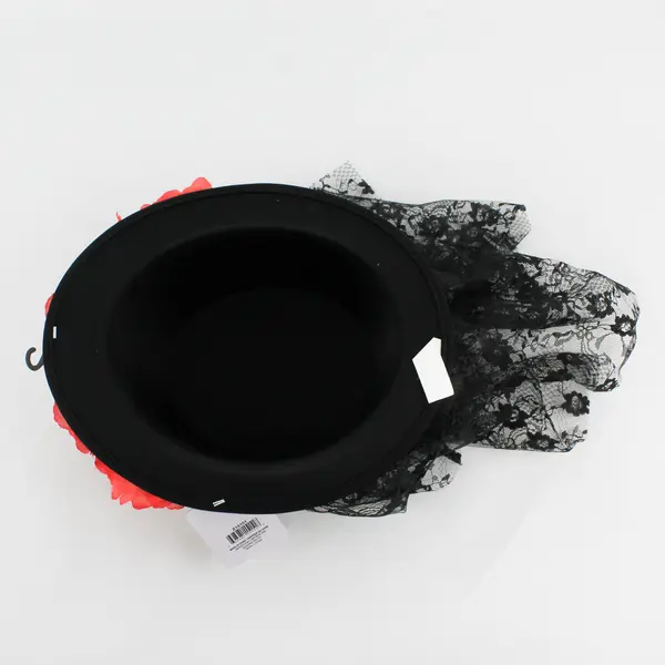 Seasons Rose Black Top Hat Halloween Accessory Adult One Size