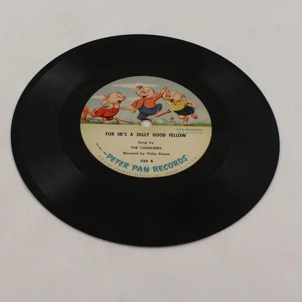 The Caroleers  Happy Birthday / For He's A Jolly Good Fellow 7" Vinyl Record