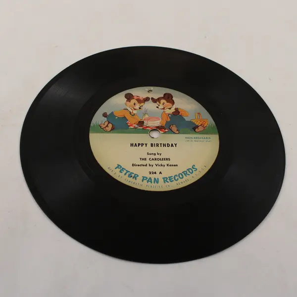 The Caroleers  Happy Birthday / For He's A Jolly Good Fellow 7" Vinyl Record