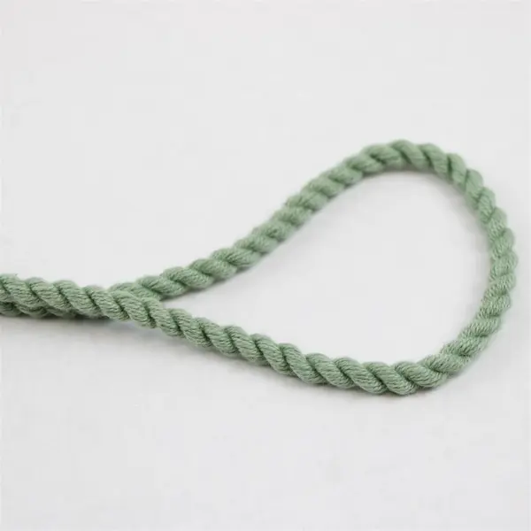 North Style Solid Mochi Green Color Woven Shoulder Bag Silver Hardware