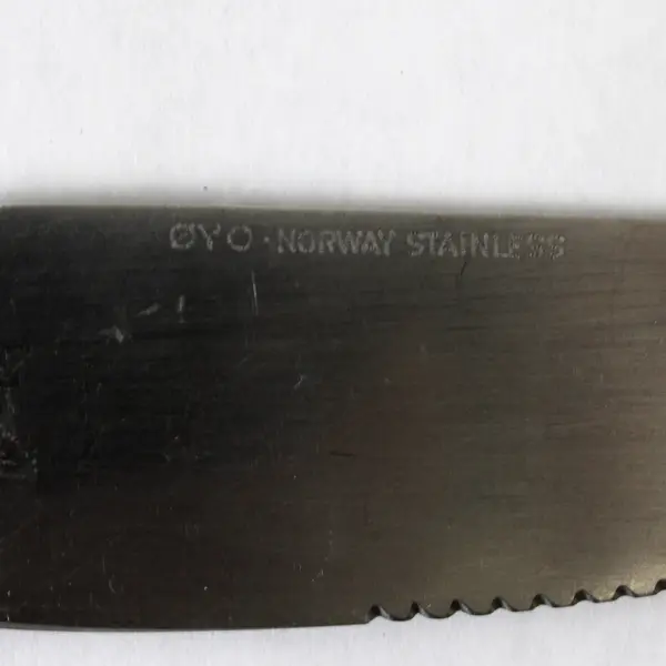 Lot of 5 Norway Stainless 4 Forks & 1  Modern Long Handle Luncheon Knife
