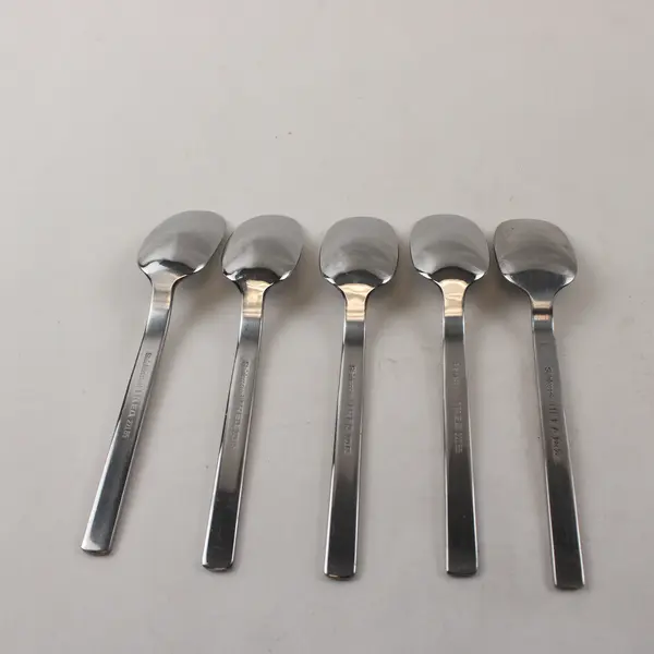 Set of 5 IKEA Stainless Steel Teaspoons 5-1/2"