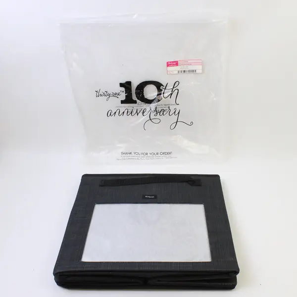 Thirty One Your Way Cube Organizer Bin Black