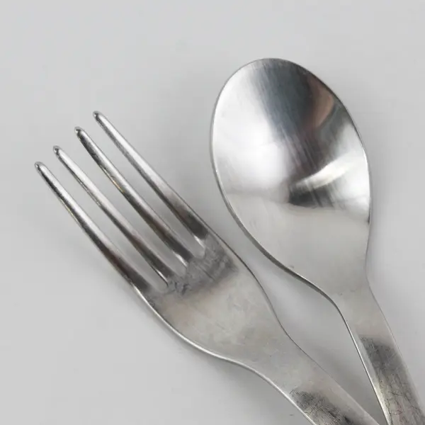 Set of 12 IKEA 365+ Stainless Steel Silverware  6 Salad Forks + 6 Teaspoons
