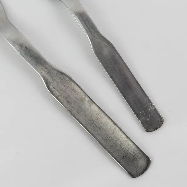 Set of 12 IKEA 365+ Stainless Steel Silverware  6 Salad Forks + 6 Teaspoons