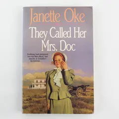 They Called Her Mrs. Doc by Janette Oke 1992 Paperback Historical Romance Good