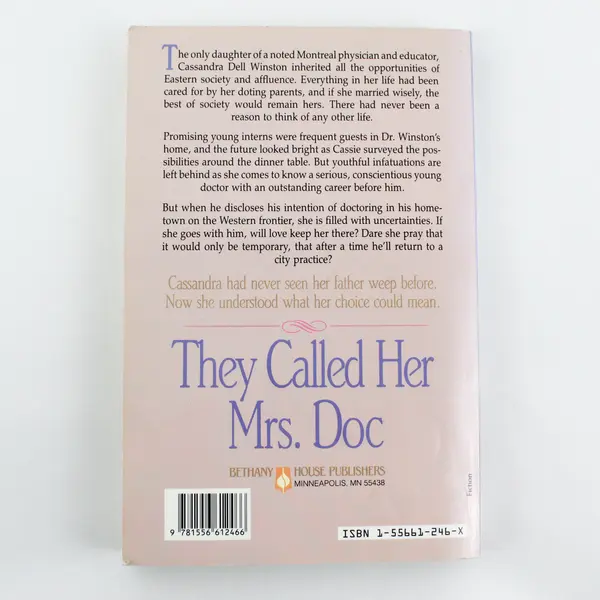 They Called Her Mrs. Doc by Janette Oke 1992 Paperback Historical Romance Good