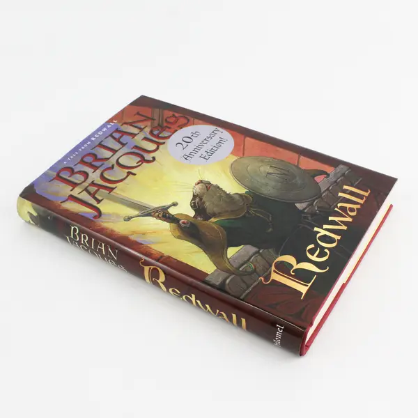 Redwall by Brian Jacques 2007 20th Anniversary Edition Hardcover Dust Jacket VG