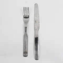 Set of 2 IKEA 365+ Stainless Steel Silverware Place Fork and Dining Knife