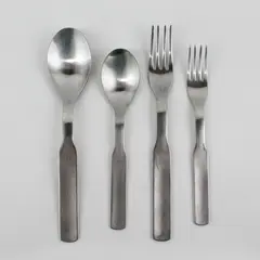 Set of 4 IKEA 365+ Stainless Steel Salad Fork Dining Fork Soup Spoon Teaspoon