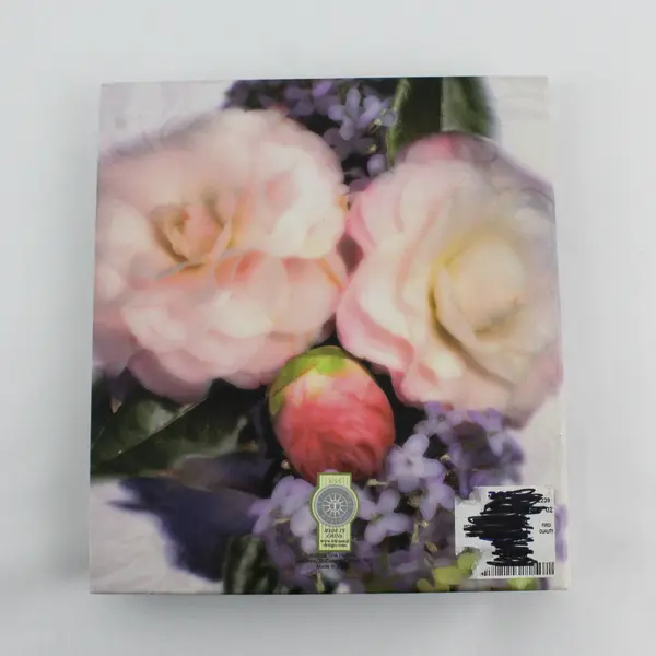 Tina Higgins 2000 Photo Album Floral Design Expandable Hardcover Good