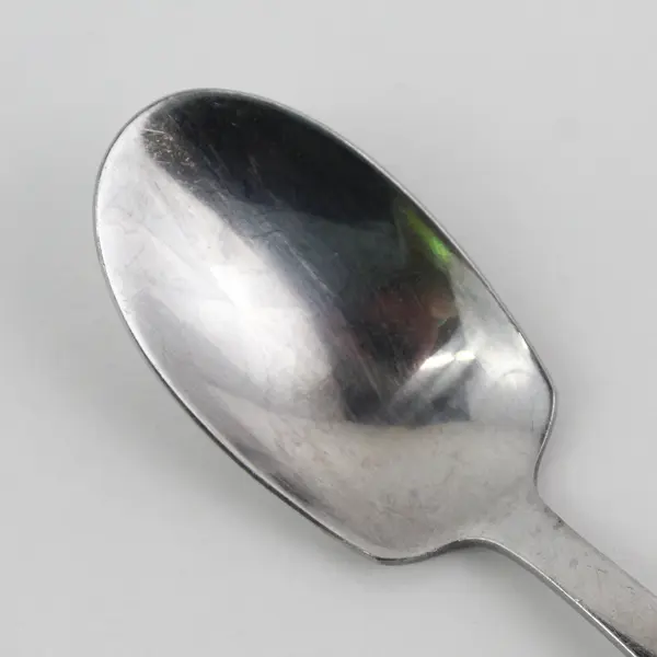 IKEA Stainless Steel Teaspoon Lard Pattern Glossy Flat Tip 