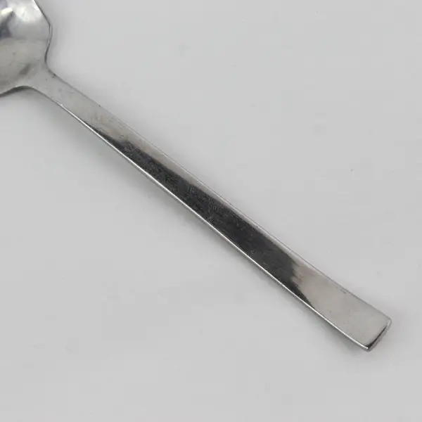IKEA Stainless Steel Teaspoon Lard Pattern Glossy Flat Tip 