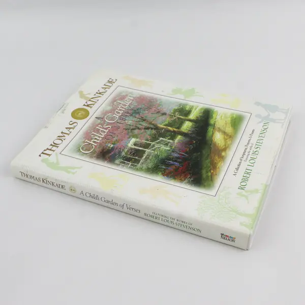 A Child's Garden of Verses Thomas Kinkade Artwork Compiled June Ford 1999 HC DJ