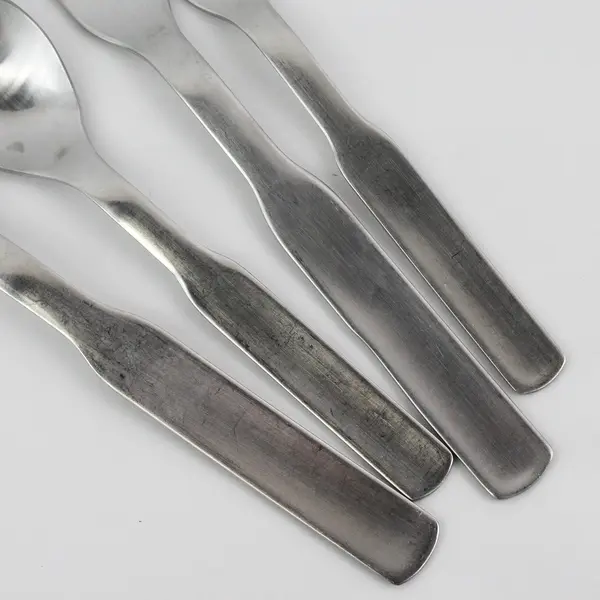 Set of 4 IKEA 365+ Stainless Steel Salad Fork Dining Fork Soup Spoon Teaspoon