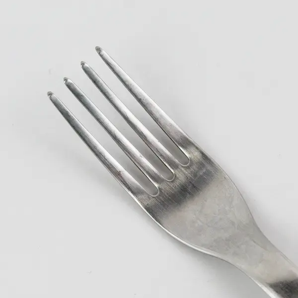 Lot of 4 IKEA 365+ Stainless Steel Silverware  Salad Forks Fiddle Shape Handle
